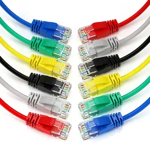 Cat6 супер тонкий Ethernet патч-корд кабели 28AWG голый медный проводник кабель