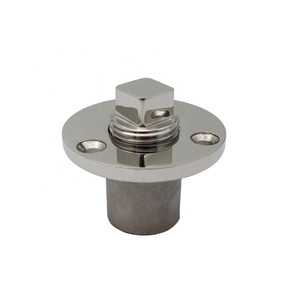 Tappo di Scarico Rotondo in Acciaio Inox 316 da 1/2" <span class=keywords><strong>per</strong></span> Cabina Yacht, Raccordo Idraulico <span class=keywords><strong>per</strong></span> Barche, Offerta Speciale - Product Image 3