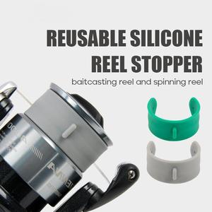 NEW OEM Fishing Reel Silicone Protective Tape Spinning and Casting Reel <b>Clamp</b> Belt Fishing <b>Wheel</b> Stopper Fixed Accessories - Product Image 2