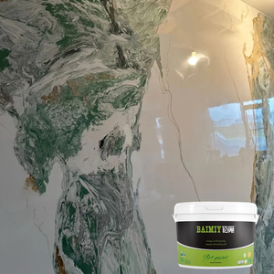 Pintura artística de Yeso <span class=keywords><strong>veneciano</strong></span>, textura de piedra natural, <span class=keywords><strong>acabado</strong></span> de pared italiano clásico - Product Image 1