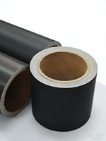 Black Customizable Conductive Cloth Tape Single Sided Black Ni Cu Plated for 5G Cabinet EMI Shielding Electronic Grounding