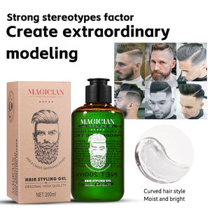 <span class=keywords><strong>Gel</strong></span> Fijador para Barba de 200 ml, Fortalece, Hidrata, Cuidado del Cabello, Fresco y Ligero, No Pegajoso - Product Image 2