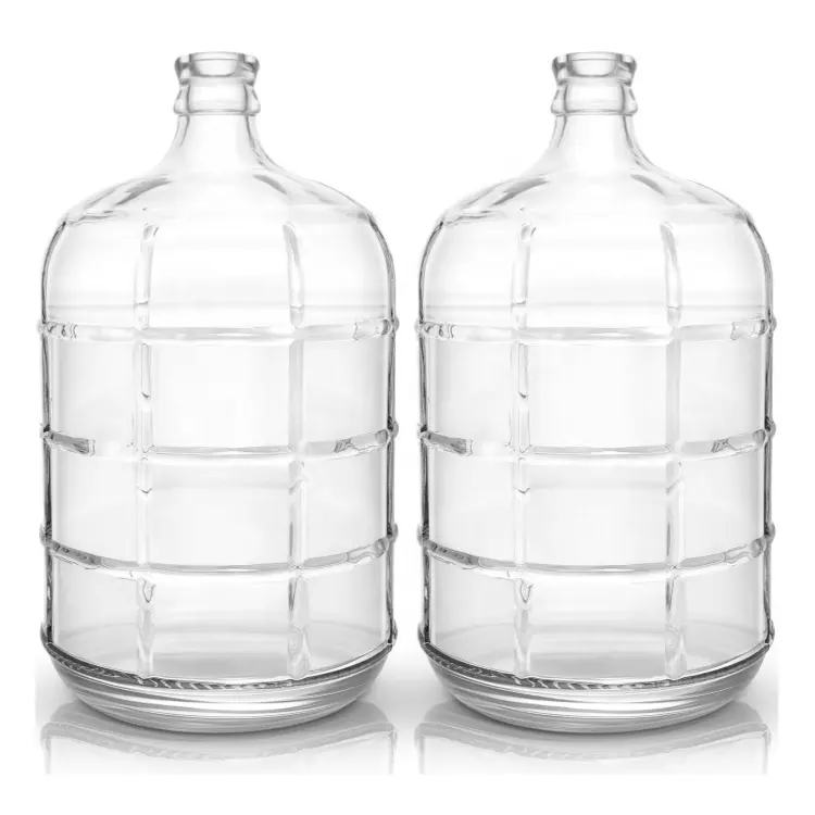 5 Gallon Glass Beer Fruit Carboy Water Bottle for Home Brewing and Wine Making Fermenting Jug