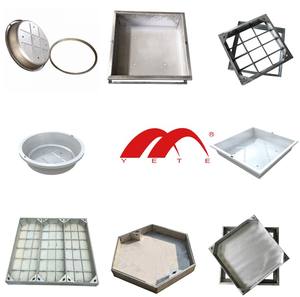 직사각형 보이지 않는 맨홀 커버 도시 커버 잠글 수 있는 맨홀 커버 - Product Image 2