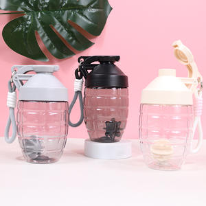 Mezclador <span class=keywords><strong>de</strong></span> botella <span class=keywords><strong>de</strong></span> agua <span class=keywords><strong>de</strong></span> proteína deportiva con forma <span class=keywords><strong>de</strong></span> <span class=keywords><strong>granada</strong></span> <span class=keywords><strong>de</strong></span> mano <span class=keywords><strong>de</strong></span> plástico transparente <span class=keywords><strong>de</strong></span> 500ml para gimnasio, Camping, apto para lavavajillas, hecho <span class=keywords><strong>de</strong></span> PP - Product Image 5