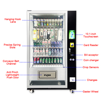 Distributeur automatique MJAYA 36 sélections avec écran tactile 10,1 pouces, SDK activé, paiement par code QR et carte de crédit