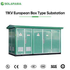 Subestación Solarasia de 11KV Tipo Caja Europea con Transformadores Trifásicos de Bobinado Múltiple para Uso Industrial en Exteriores - Product Image 3