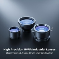 Vente d'usine 5MP 10MP Fixed C mount industriel machine vision 355nm Telecentric Scan F theta Lens UV laser focalisation