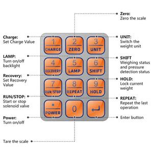 LMC-300A <span class=keywords><strong>HVAC</strong></span> 냉매 충전 붙드는 - Product Image 4