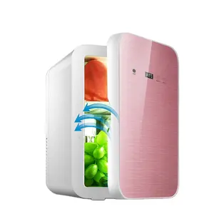 Großhandel Touchscreen Werbung Kunststoff Tür nevera Mini Lcd Mini Auto Kühlschrank Kühlschrank im Auto