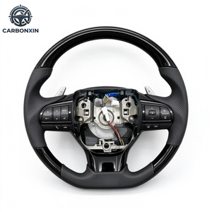 Volante Deportivo de Cuero de 49 mm con 4/3 Radios para Camry/Corolla/Rav4/Prius/Yaris/4Runner/Alphard/Lexus - Product Image 2