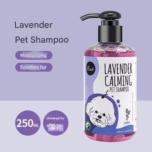 Shampooing bio apaisant à la lavande Endi OEM pour chiots et chiens, écologique et naturel, 250 ml, en plastique, pour usage en salle de bain - Product Image 4