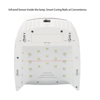 Pro sans fil Led/uv lampe à ongles 32 pièces lumière puces séchage rapide Uv Led système de durcissement sèche 96w capteur infrarouge UV lampe à ongles