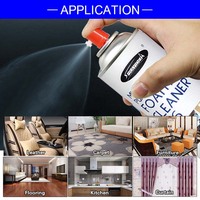Nettoyant mousse multi-usages - Mousse épaisse à action rapide et inodore pour surfaces de cuisine/salle de bain/verre/tapis/voiture (Sprayidea)