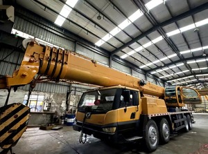 Grúa Hidráulica Amarilla de 70 Toneladas, Modelo 2018, Cilindro Hidráulico Sany, Equipo de Construcción Usado - Product Image 3