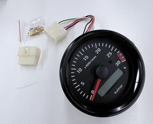มาตรวัดความเร็วรอบเครื่องยนต์ ผลิตในจีน ของใหม่เอี่ยม ขนาด 100 มม. 12V / 24V - Product Image 2