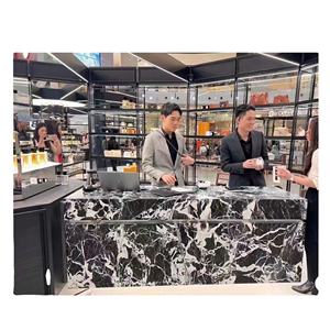 Azulejos de losa de mármol negro Noir Grand Antique Bvlgaris Bulgaris, mármol negro Napoleón para suelo de encimera, decoración de pared Interior - Product Image 1