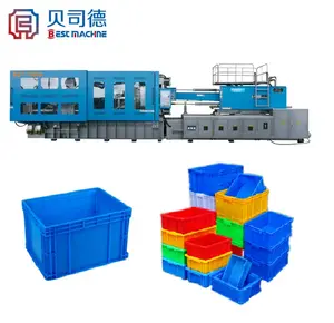 Full-auto BST-7500A Crate Injection Molding Machine Plastic Making Machine