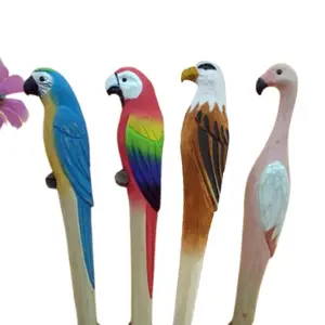 Decorative Wood Ballpoint Promotional Gift Fancy Wood Animal Pen