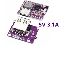 Mini Placa Base para Banco de Energía Tipo-C, Módulo Todo en Uno de Carga/Descarga de 3A, Voltaje Universal, Puede Cargar Teléfonos