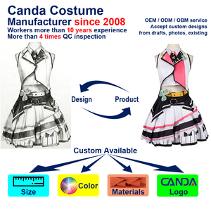 Traje de gran escala para mujer, con detalles de piano, para actuaciones musicales - Product Image 3