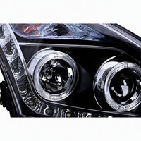 Ensemble de phares LED VLand 12V, feux antibrouillard et projecteurs bi-feux avec 4600 lumens pour Teana 08-12