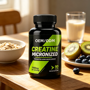 OEM <b>Monohydrate</b> <b>Powder</b> Micronized <b>Creatine</b> <b>Monohydrate</b> <b>Powder</b> Unflavored Sport Supplement for Muscle Building Strength Energy - Product Image 1