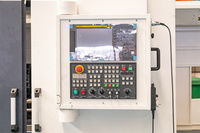 Torno CNC de Cama Plana de Alta Resistencia, Máquina de Torneado Horizontal de Alta Precisión para Piezas Metálicas Grandes, Mecanizado de Ejes y Discos