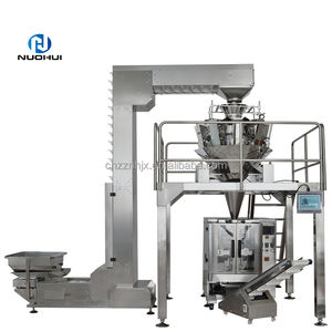 Máquina Empacadora Servo, Pesadora Multicabezal, Máquina de Envasado de Alimentos para Snacks Extruidos, Dulces, Frutos Secos, Nueces, Maíz, Papas Fritas - Product Image 1