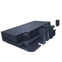 Caisses de drainage modulaires, systèmes d'atténuation, réservoirs d'infiltration pour la gestion des eaux pluviales, zones industrielles, drainage des eaux de pluie