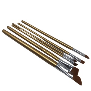 Commercio all'ingrosso 6 pz materiale dei capelli in Nylon di migliore qualità artista pennello <span class=keywords><strong>per</strong></span> pittura ad <span class=keywords><strong>acquerello</strong></span> arte <span class=keywords><strong>pennelli</strong></span> Set - Product Image 5