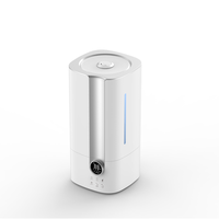 Humidificateur d'air 10L à remplissage supérieur Affichage LCD Diffuseur d'huile essentielle Humidificateurs Télécommande Humidificateur à ultrasons