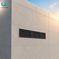 Grille de climatisation en acier plastique de style victorien sur mesure, grille droite, écologique et durable