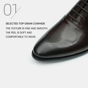 Sandalias de Cuero Vacuno Personalizadas OEM, Modernas, Cómodas, con Aumento de Altura, Estilo Slip-on, Formales para Oficina y Negocios, para Verano y Otoño - Product Image 2