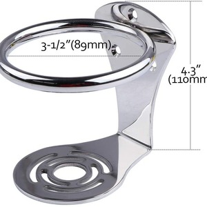 Stainless Steel Cup Holder Boat RV <b>Yacht</b> Vehicle Mount Drink Holder Outdoor Multi Use - Product Image 4