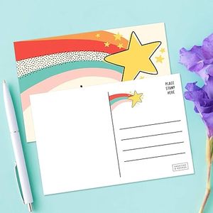 Tarjetas Postales de Papel Reciclable Ecológicas Personalizables con Logotipo Personalizado <span class=keywords><strong>para</strong></span> Mensajes de Felicitación, Agradecimiento y Cumpleaños - Product Image 5