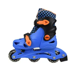 Benutzer definierte Hard Boot verstellbare Inline-Skates chuhe für JR Kid Children Baby im Alter von 3 Jahren Jungen Mädchen Outdoor-Skating-Sport