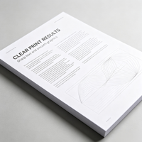 Papel de Copia A4, 80 g/m², Papel de Impresión Blanco Multiusos para Oficina, Escuela y Hogar, 500 Hojas por Resma
