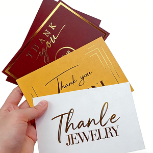 カスタマイズ可能な感謝ギフトカード、ホリデーのお祝いに最適なパーソナライズメッセージカード - Product Image 6