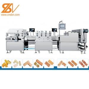 Machine à céréales pour petit-déjeuner à double vis, flocons de maïs, céréales soufflées, barre de céréales, machine à fabriquer des barres protéinées, ligne de production de barres protéinées - Product Image 2