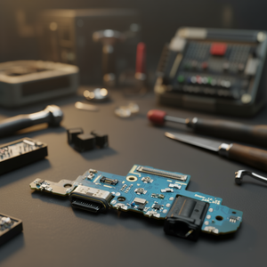 Ricambio Nuovo per Porta di Ricarica della Scheda Madre Samsung Galaxy A52 4G 5G - Product Image 3