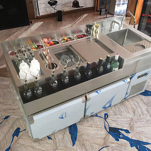 أودي/v cotkler cotler cotail cotler One-stone stone Bartender محطة الكوكتيل من الفولاذ المقاوم للصدأ - Product Image 1