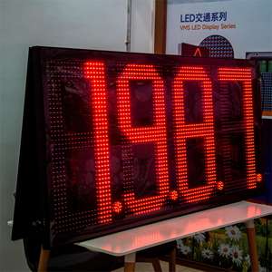 Letreros Luminosos LED para Precios de Gasolina, Pantalla de 7 Segmentos para Precios de Combustible, Servicio OEM/ODM, Resistente al Agua para Exteriores - Product Image 6