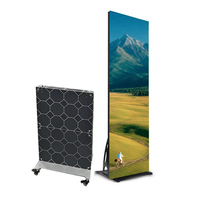 Écran LED pliable P2.5 personnalisable pour intérieur, nouvelle génération, affichage dynamique pour publicité commerciale, animation pour centre commercial, haute performance