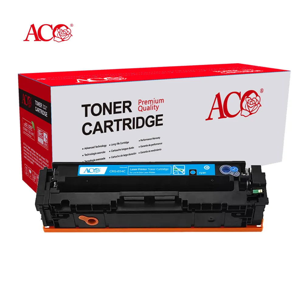 ACO Lieferant Großhandel Farb CRG-054 CRG-054H Toner kartusche Kompatibel Für Canon MF645cx MF642Cdw MF641CW MF643 MF644 MF645