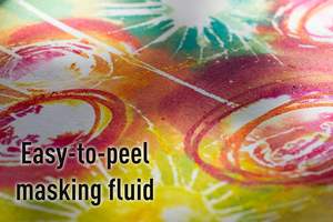 Pebeo, 45ml, fácil de pelar, <span class=keywords><strong>líquido</strong></span> de <span class=keywords><strong>látex</strong></span> <span class=keywords><strong>líquido</strong></span>, tinta de secado rápido <span class=keywords><strong>para</strong></span> acuarela, pintura Gouache, ilustración, bellas artes, manualidades - Product Image 3