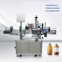 Machine d'étiquetage de bouteilles en verre, machine d'étiquetage de petites bouteilles de bureau, machine à étiquettes adhésives pour bouteilles en verre