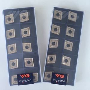 Plaquette en carbure monobloc YG CNMG160612 UG YG3125, forme carrée, pour tournage extérieur, outil de tournage CNC, revêtement PVD/CVD, HRC40-60, OEM - Product Image 4
