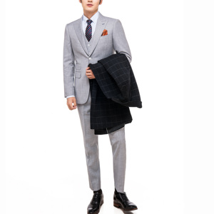 Costumes pour hommes, vêtements pour hommes, <span class=keywords><strong>tenue</strong></span> de travail formelle pour hommes, costume en laine, vestes pour hommes, costumes d'affaires pour hommes - Product Image 5