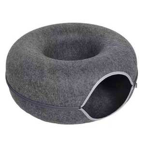 Casa para Mascotas, Desmontable y Lavable, Cama para Gatos, Cueva para Cachorros, Sofá, Nido, Túnel, Casa de Felpa Suave para Gatos Pequeños y Medianos - Product Image 2